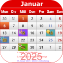 Deutsch Kalender 2025