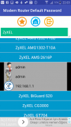 Modem Router Default Password screenshot 1
