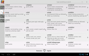 Free Dict Romanian English screenshot 0