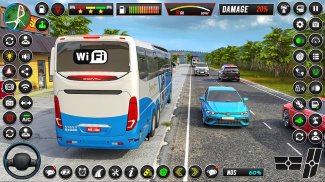 City Coach Bus Driver Bus Game screenshot 2