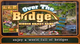 Free Hidden Object Games Free New Over the Bridge screenshot 3