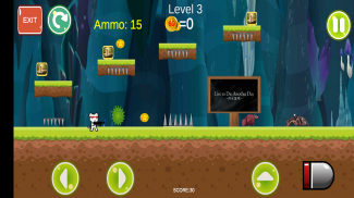 Super Adventure  Shooter 2D Cat Commando screenshot 0