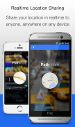 Pathshare GPS Location Sharing screenshot 1