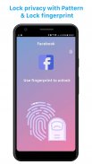 App Locker Fingerprint - Foto menyembunyikan screenshot 1