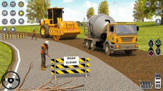 Road Construction JCB Game 3D screenshot 1