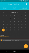 Cycle Track - Steroid Planner screenshot 0