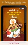 100 Top Muthuswami Dikshitar Songs screenshot 4