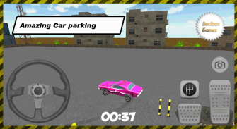 Pink Car Parking screenshot 7