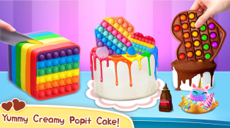 Pop it Chocolate Cake Maker screenshot 3