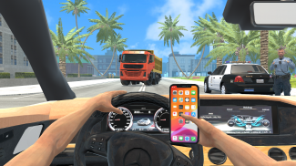 Racing car games: highway screenshot 1
