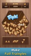 Woody Trigon Block Puzzle Game screenshot 2