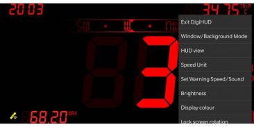 DigiHUD Speedometer screenshot 0