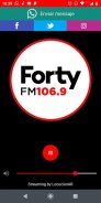 Forty FM 106.9 MHz. screenshot 2