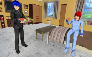 Anime Family Life Simulator: Pregnant Mother Games screenshot 1