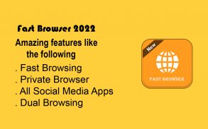 Fast Browser 2023 screenshot 1