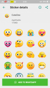 Big Emoji Stickers WAStickerApps screenshot 1