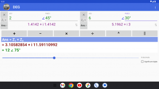 Easy Complex Number Calculator screenshot 11