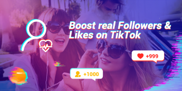 TikBooster: Get Tik Fans Likes screenshot 0