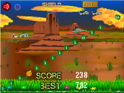 Helicopter Flying Desert screenshot 0