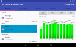 Mobile Account Book HD Lite screenshot 19