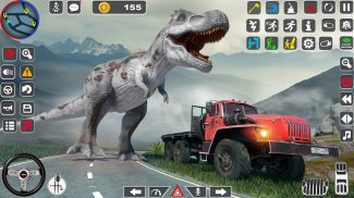 Dino Transporter Truck Games screenshot 0