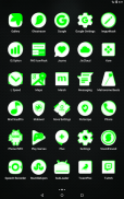 Inverted White and Green Icon Pack Free screenshot 1