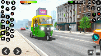 Auto Game: Rickshaw Driving 3D screenshot 1