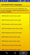 2000 indonesian Words (most used) screenshot 6