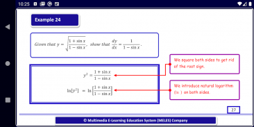 Exponential and Log functions screenshot 9