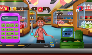 кассира Супермаркет дети игры screenshot 8