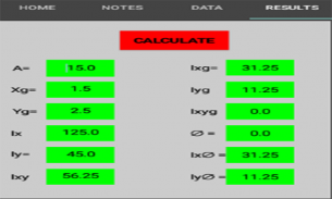 SECTION PROPERTIES (Area, Centroid, ...) screenshot 1