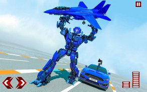 Flying Car Transformer Games screenshot 7