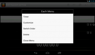 Multi Cronó e Temporizador screenshot 3