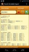 ScrabbleXpert Français screenshot 0