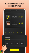 Audio Compressor: Compress MP3 screenshot 0