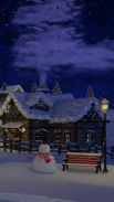 Christmas Village Live Wallpaper screenshot 1
