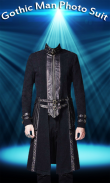 Gothic Man Photo Suit - gothic man photo frames screenshot 3