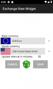Wechselkurs-Widget screenshot 1
