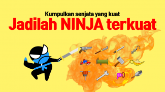 Jumping Ninja Battle - Aksi Pertempuran Dua Pemain screenshot 4