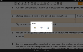 PDF Form 1023 for IRS: Sign Tax Digital eForm screenshot 4