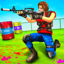 Paintball Shooting Battle Arena Icon