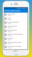 RD Sharma Class 8 Math Solution OFFLINE screenshot 1