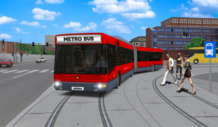 المترو حافلة لعبه : حافلة محاكاة screenshot 3
