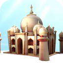 India Taj Mahal 3D Icon