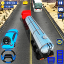 Racing In Truck 3D Icon