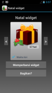 Natal widget screenshot 3