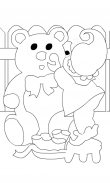 Coloring Game-Lovely Bear screenshot 7