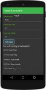 Salary Calculation : In Hour Day Month Year screenshot 0