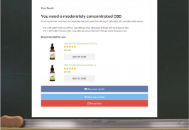 CBD Dosage Calculator screenshot 2