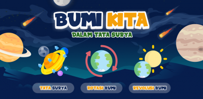 Bumi Kita dalam Tata Surya 3D